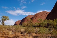 Uluru aus der Nähe