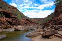 Schlucht Z-Bend im Kalbarri NP