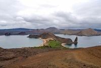 Insel Bartolome - Blick auf den Pinnacle Rock