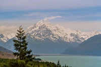 Mount Cook, der höchste Berg Neuseelands