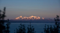 Blick auf die Cordillera Real von der Isla del Sol