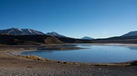 Lagune am frühen Morgen bei -15°